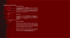 Desktop Screenshot of music.howardyermish.com